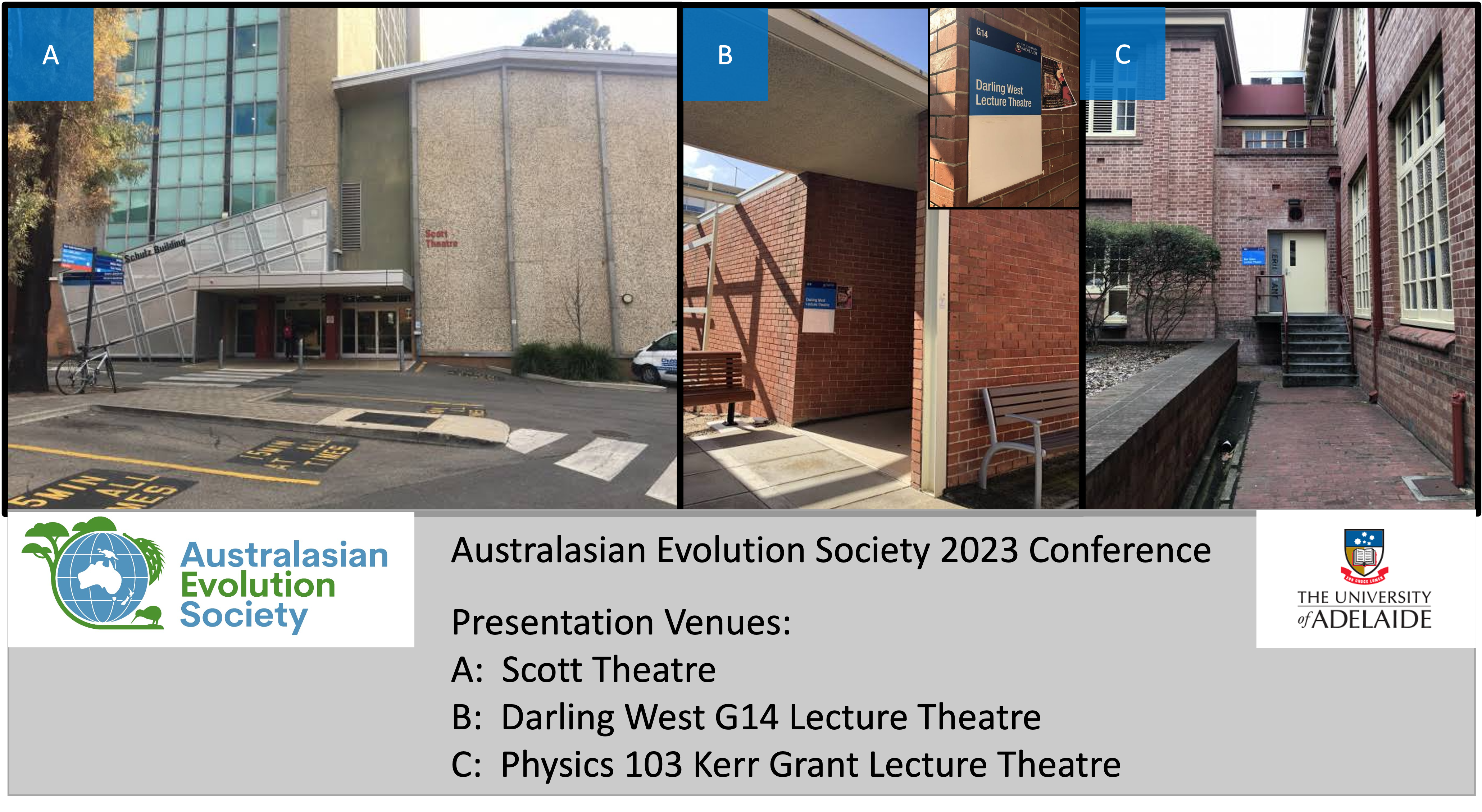 Presentation venues